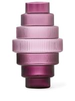 POLSPOTTEN vase Steps en verre (65 cm) - Rose - thumbnail