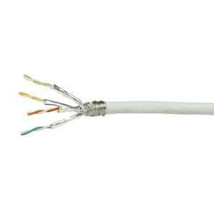 LogiLink CPV0039 netwerkkabel Wit 100 m Cat6 S/FTP (S-STP)