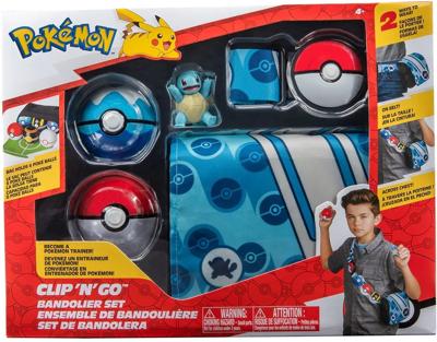 Pokemon Clip 'N Go Bandolier Set - Squirtle