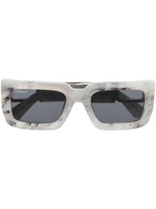 Off-White Eyewear lunettes de soleil Boston à monture rectangulaire - Gris