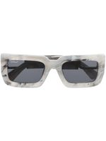 Off-White Eyewear lunettes de soleil Boston à monture rectangulaire - Gris - thumbnail