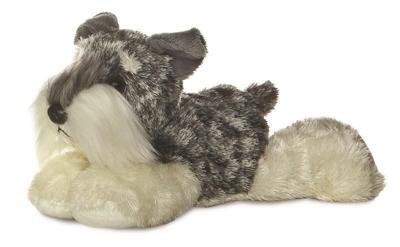Aurora knuffel Mini Flopsie Stein Schnauzer 20,5 cm pluche Aurora knuffel Mini Flopsie Stein Schnauzer 20,5 cm pluche