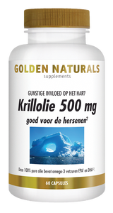 Golden Naturals Krillolie 500 mg