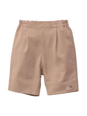 Familiar Katoenen broek met borduurwerk - Beige