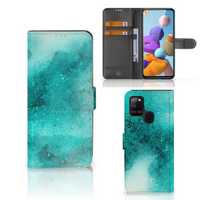 Hoesje Samsung Galaxy A21s Painting Blue - thumbnail