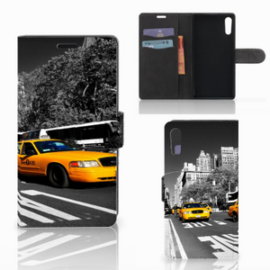 Sony Xperia XZ | Sony Xperia XZs Flip Cover New York Taxi