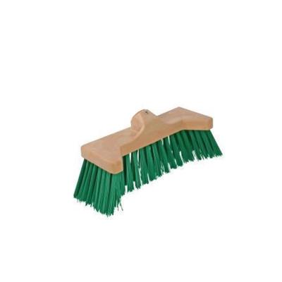 Talen Tools Bezem Groen Buldozer - 28 cm - Exclusief Steel