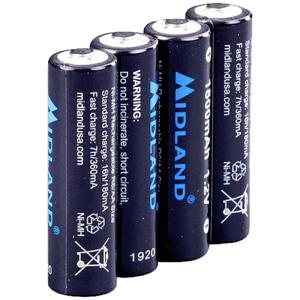 Midland Accu voor draadloos apparaat 1.2 V 1800 mAh