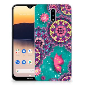 Nokia 2.3 Hoesje maken Cirkels en Vlinders