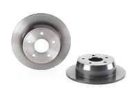 Remschijf COATED DISC LINE BREMBO, Remschijftype: Massief, u.a. für Jeep