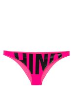 Moschino bas de bikini à logo imprimé - Rose - thumbnail