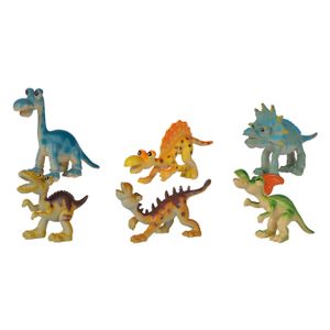 Simba Grappige Dieren Dino&apos;s, 6dlg.