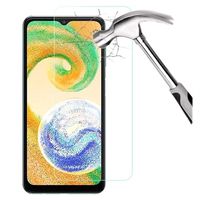 Samsung Galaxy A04s Glazen Screenprotecor - Doorzichtig - thumbnail