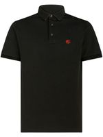 ETRO polo à logo brodé - Noir