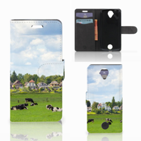 Acer Liquid Z330 Telefoonhoesje met Pasjes Koeien