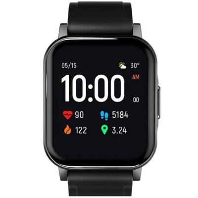 Xiaomi Haylou LS02 waterdichte smartwatch met hartslag - zwart Xiaomi Haylou LS02 waterdichte smartwatch met hartslag - zwart