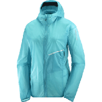 Salomon Sense aero wind jacket dames - BLAUW - Dames