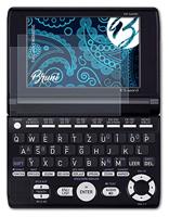 Bruni Beschermfolie compatibel met Casio EWG6600C Folie, zonneklaar Schermfolie (2X)