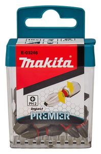 Makita Accessoires Slschr.bit PH2x25mm 15s C IMPR - E-03246