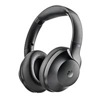 NGS Artica Shake Draadloze hoofdtelefoon, Bluetooth-compatibele hoofdtelefoon, Verstelbare Hoofdband, Draaibare Oorbeschermers, ANC-ruisonderdrukkingstechnologie, Geïntegreerde Microfoon, Zwart