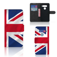 LG V40 Thinq Bookstyle Case Groot-Brittannië