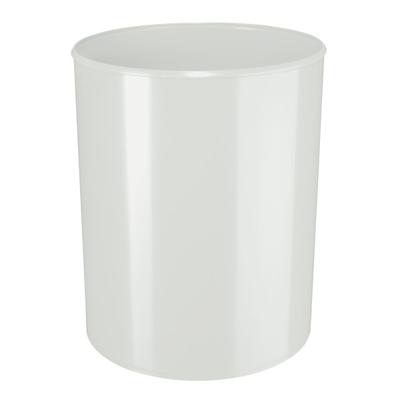 HAN Papierkorb 1818-F-11 Veiligheids-prullenbak 20 l (Ø x h) 283 mm x 340 mm Polystereen Lichtgrijs 1 stuk(s)