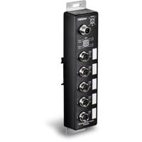 TRENDnet 5-Port Industrial EN50155 M12 Gigabit PoE+ Railway Switch, TI-XPG50