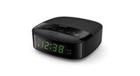 Philips Audio R3205/12 Klokradio, FM Radio (Dubbel Alarm, Sleeptimer, Compact Design, Digitale FM Radio, Batterij als Back-up) - Zwart - 2020/2021 Model