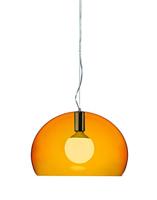Kartell Small Fl/Y, ophanglamp, oranje gekreukt