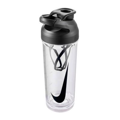 Nike Hypercharge Shake 700 ml bidon unisex transparant/zwart
