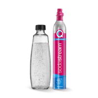 SodaStream Quick Connect CO2-reservecilinder CQC + glazen fles bruiswatertoestel