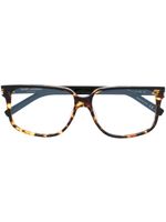 Saint Laurent Eyewear lunettes de vue à monture papillon - Noir