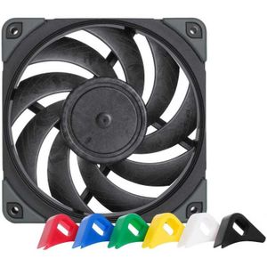 Noctua NF-A12x25 PWM chromax.black.swap case fan 4-pin PWM aansluiting