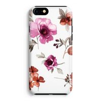 Geschilderde bloemen: iPhone 7 Tough Case