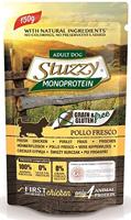 AGRAS DELIC Hondenvoer STUZZY SASZ.150G MONIPROTEIN KURA / 12