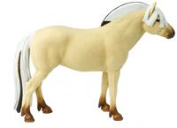 Safari speelfiguur Noors fjordpaard junior 12 cm beige