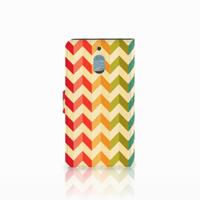 Nokia 2.1 (2018) Telefoon Hoesje Zigzag Multi Color