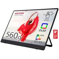 Ricoh draagbare monitor 150, 15,6-inch OLED-scherm, ultralicht, multi-touchscherm, USB-C portable monitor
