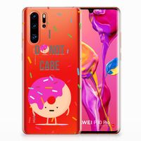 Huawei P30 Pro Siliconen Case Donut Roze