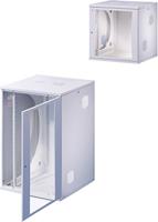 Rittal DK Flatbox 600x492x600 mm 9 HE met 19Z 48, 26 cm profielrails, 7507110, Grigio
