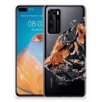 Hoesje maken Huawei P40 Watercolor Tiger