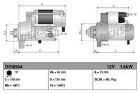 Startmotor DSN994 - thumbnail