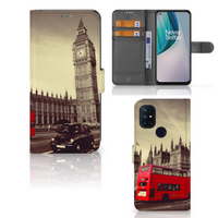 OnePlus Nord N10 Flip Cover Londen - thumbnail