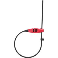 Abus Combiflex TravelGuard red - thumbnail