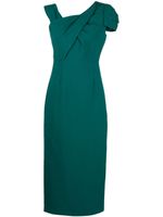 Roland Mouret robe sans manches à design asymétrique - Vert