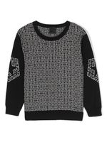 Givenchy Kids pull à col rond - Noir