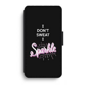 Sparkle quote: iPhone XR Flip Hoesje