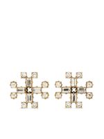 Tory Burch puces d'oreilles serties de cristaux