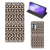 OPPO Find X3 Lite Hoesje met Magneet Aztec Brown - thumbnail