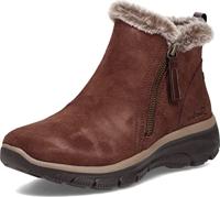 Skechers Trekkingschoenen voor dames, winterlaarzen, Chocolade, 38 EU